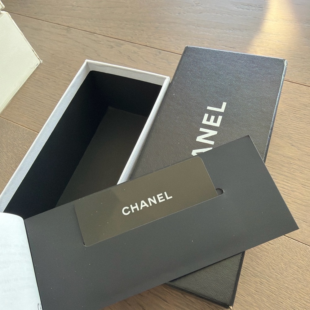 Authentic Chanel Sunglasses Replacement Case With… - image 3